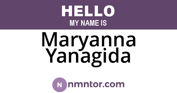 Maryanna Yanagida