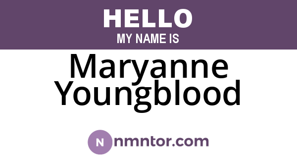 Maryanne Youngblood