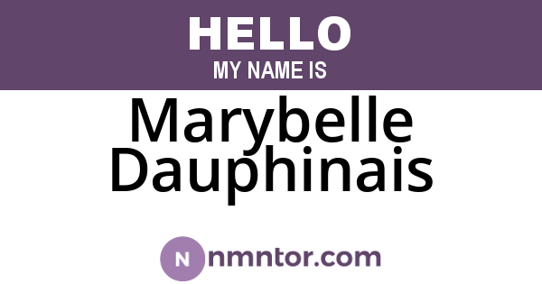 Marybelle Dauphinais