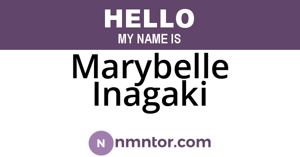 Marybelle Inagaki