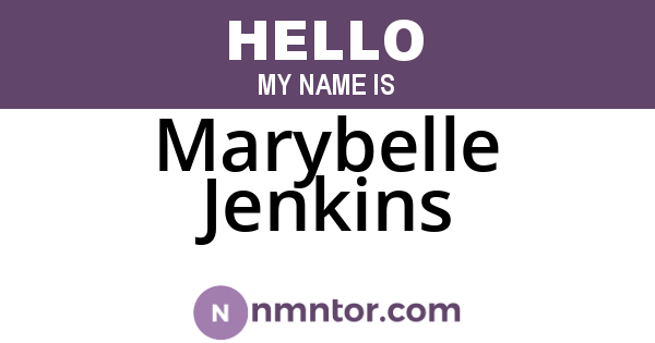 Marybelle Jenkins