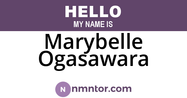 Marybelle Ogasawara