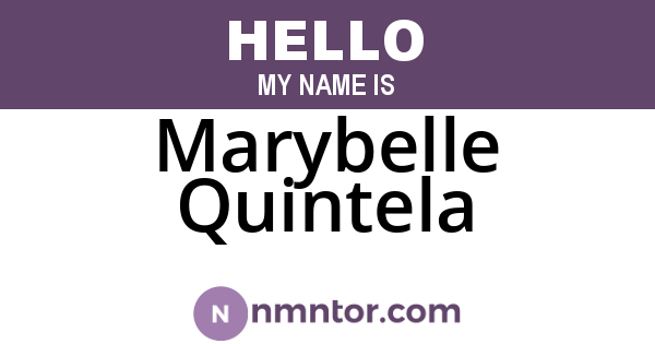 Marybelle Quintela