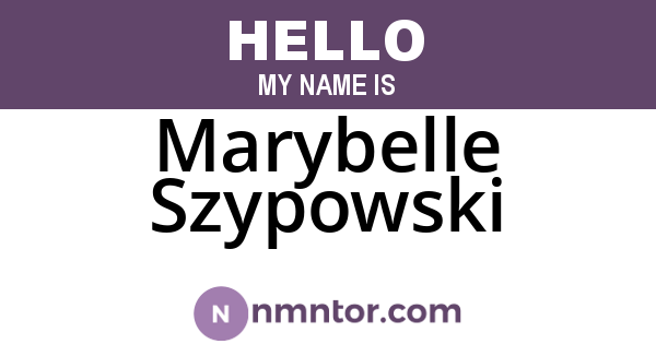 Marybelle Szypowski