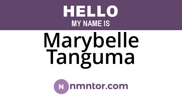 Marybelle Tanguma