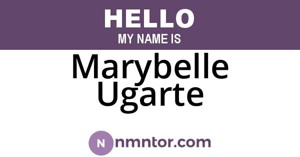 Marybelle Ugarte