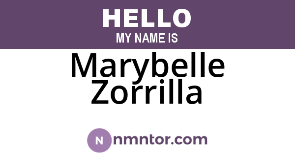 Marybelle Zorrilla
