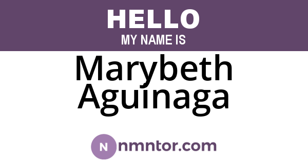 Marybeth Aguinaga