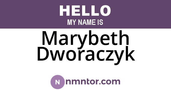 Marybeth Dworaczyk