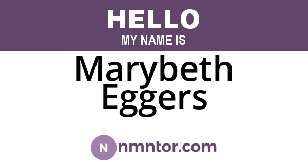 Marybeth Eggers