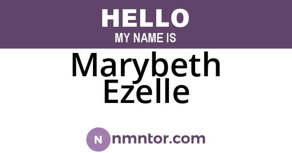 Marybeth Ezelle