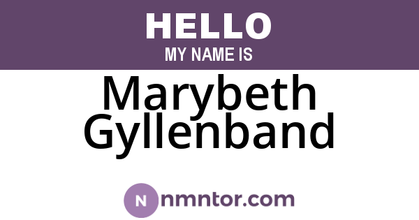 Marybeth Gyllenband