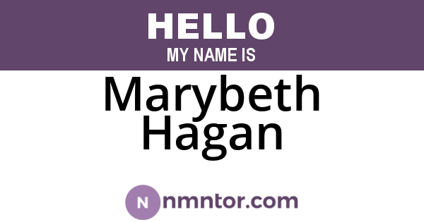 Marybeth Hagan