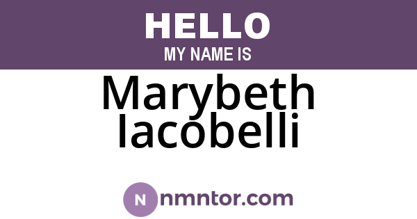 Marybeth Iacobelli