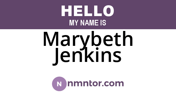 Marybeth Jenkins