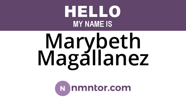 Marybeth Magallanez
