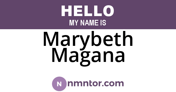 Marybeth Magana