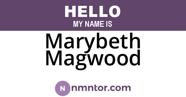 Marybeth Magwood
