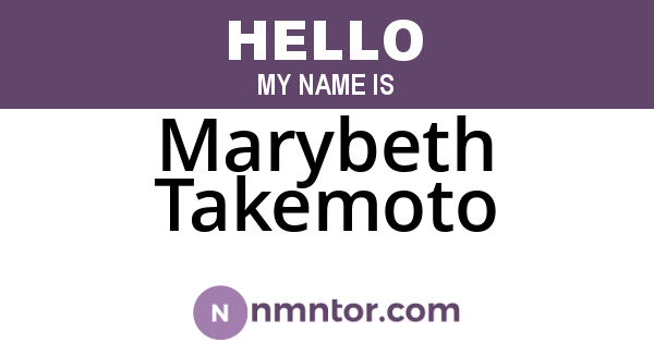Marybeth Takemoto