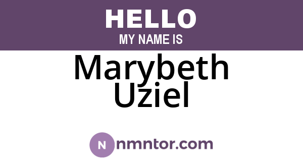 Marybeth Uziel