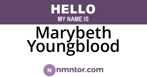 Marybeth Youngblood