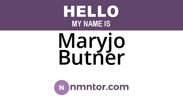 Maryjo Butner