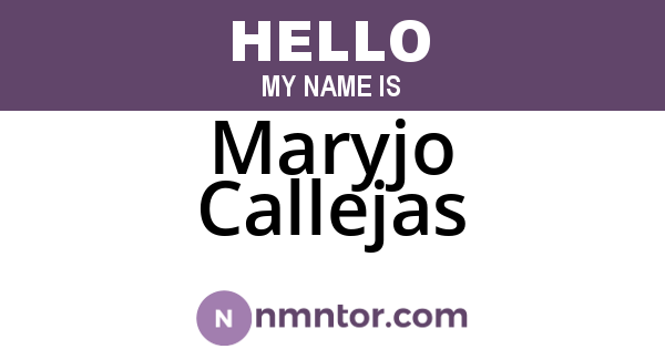 Maryjo Callejas