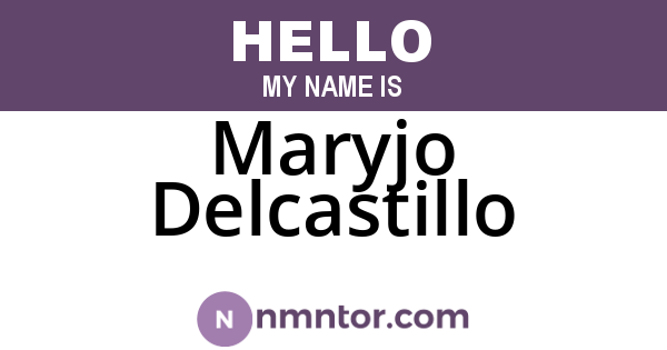 Maryjo Delcastillo