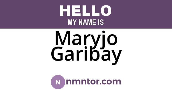 Maryjo Garibay