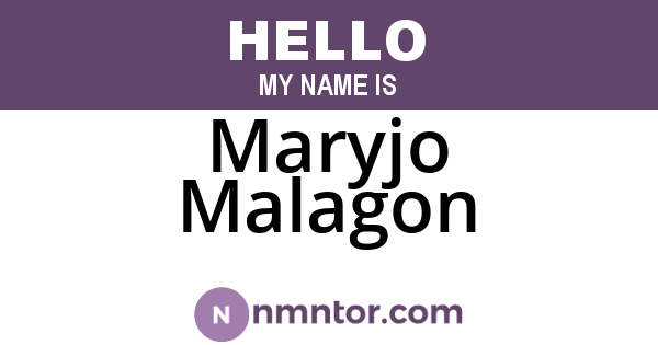 Maryjo Malagon