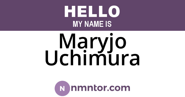 Maryjo Uchimura
