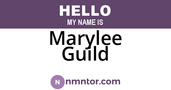 Marylee Guild