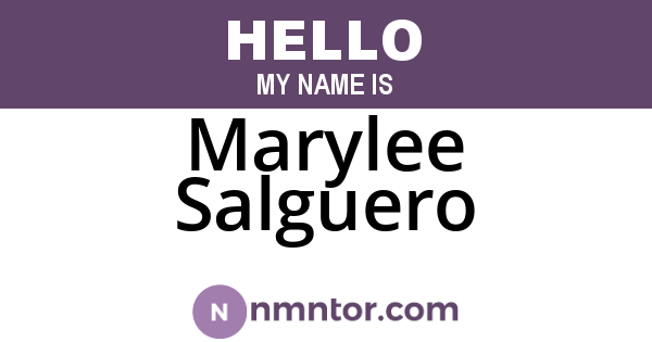 Marylee Salguero
