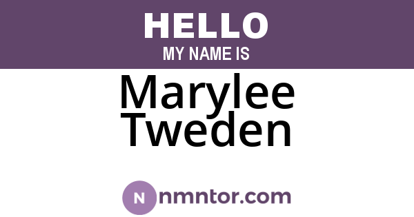Marylee Tweden