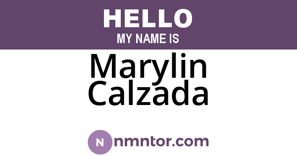 Marylin Calzada