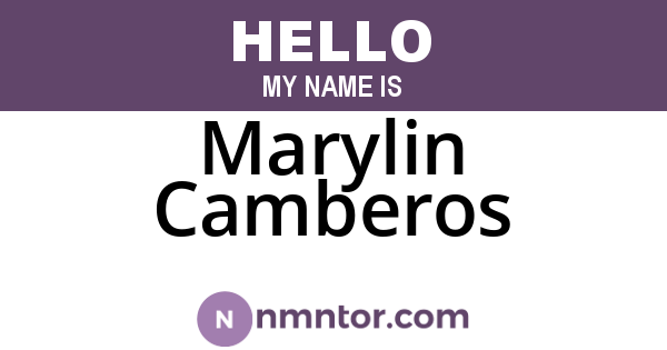 Marylin Camberos
