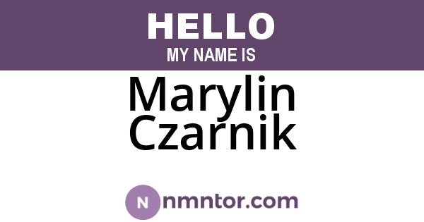 Marylin Czarnik