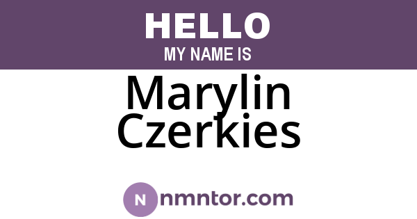 Marylin Czerkies
