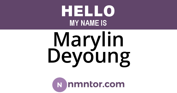 Marylin Deyoung