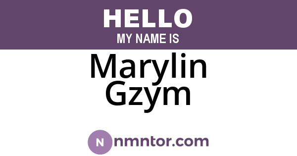 Marylin Gzym