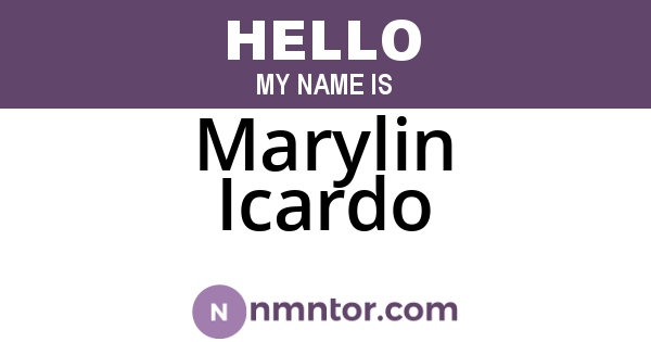 Marylin Icardo