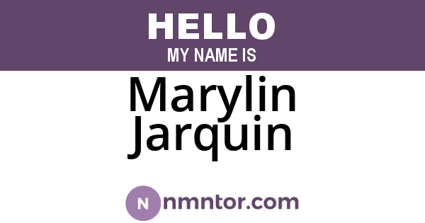 Marylin Jarquin