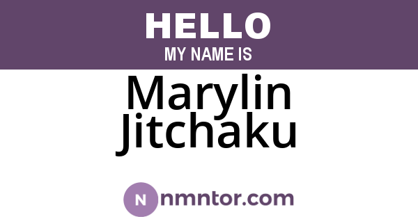 Marylin Jitchaku