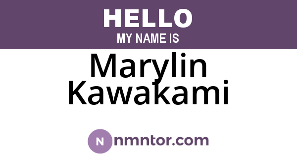 Marylin Kawakami