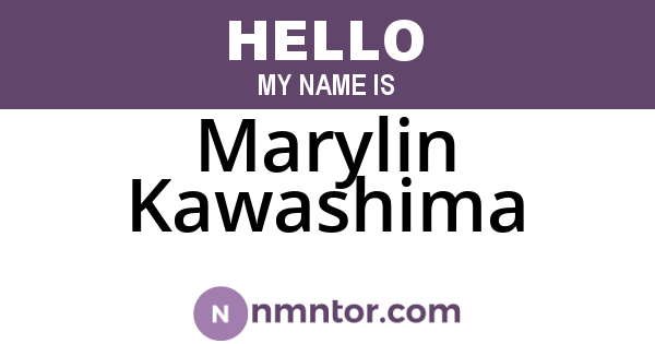 Marylin Kawashima
