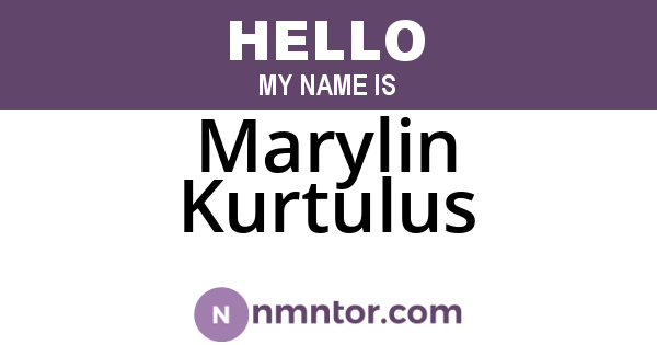 Marylin Kurtulus