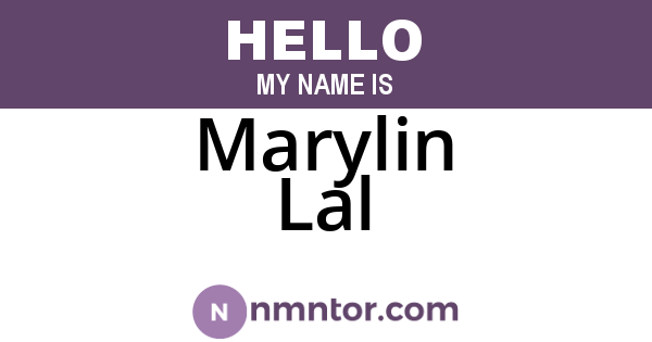 Marylin Lal