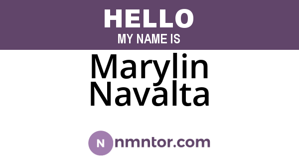 Marylin Navalta