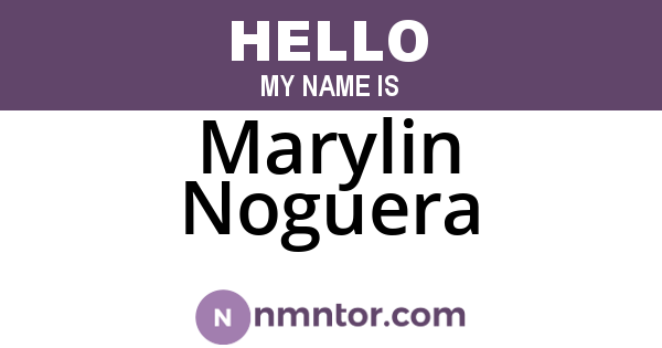 Marylin Noguera