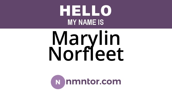 Marylin Norfleet